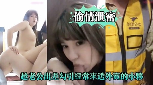 偷情泄密美团外卖趁老公出差勾引經常來送外賣的小夥