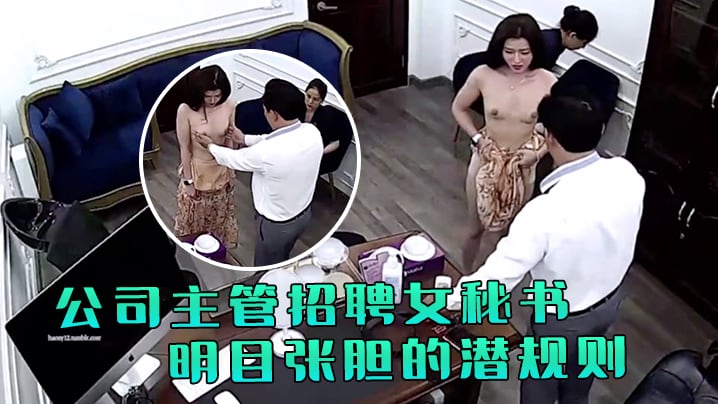 极品稀缺破解摄像头公司主管招聘女秘书要求先看胸围.并亲自用手摸太牛逼了明目张胆的潜规则啊