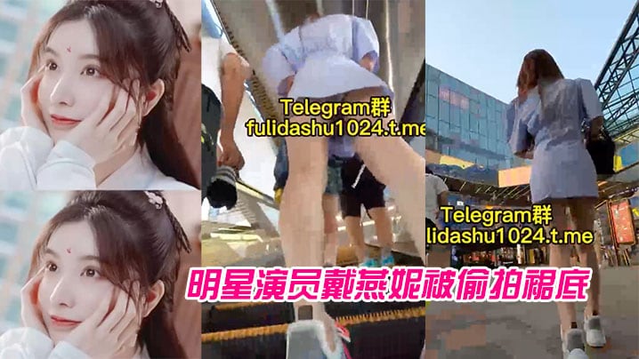 明星演员戴燕妮被偷拍裙底.